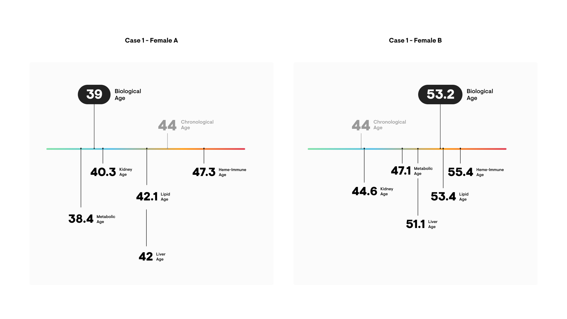 Biological Age Comparisons Between Different Adults | Thorne