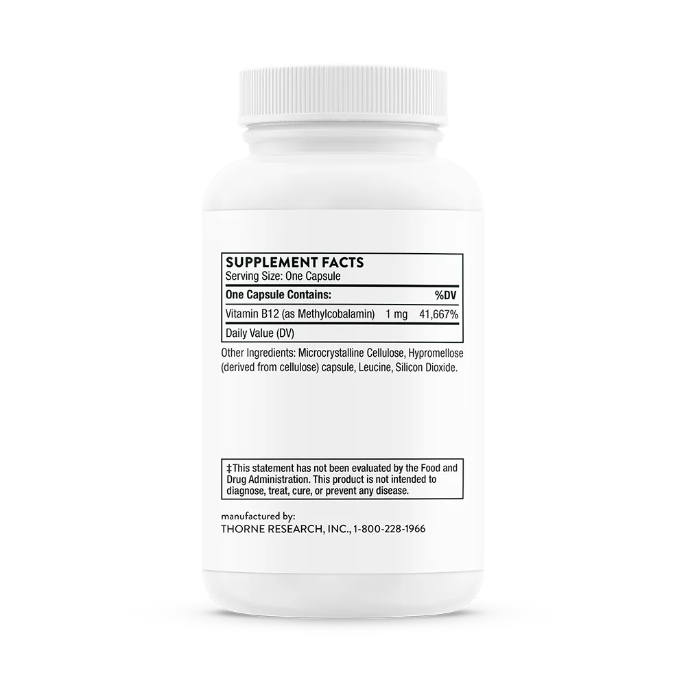 Vitamin B12 - 60 Servings thumbnail image 9 Vitamin B12 - 60 Servings thumbnail 9