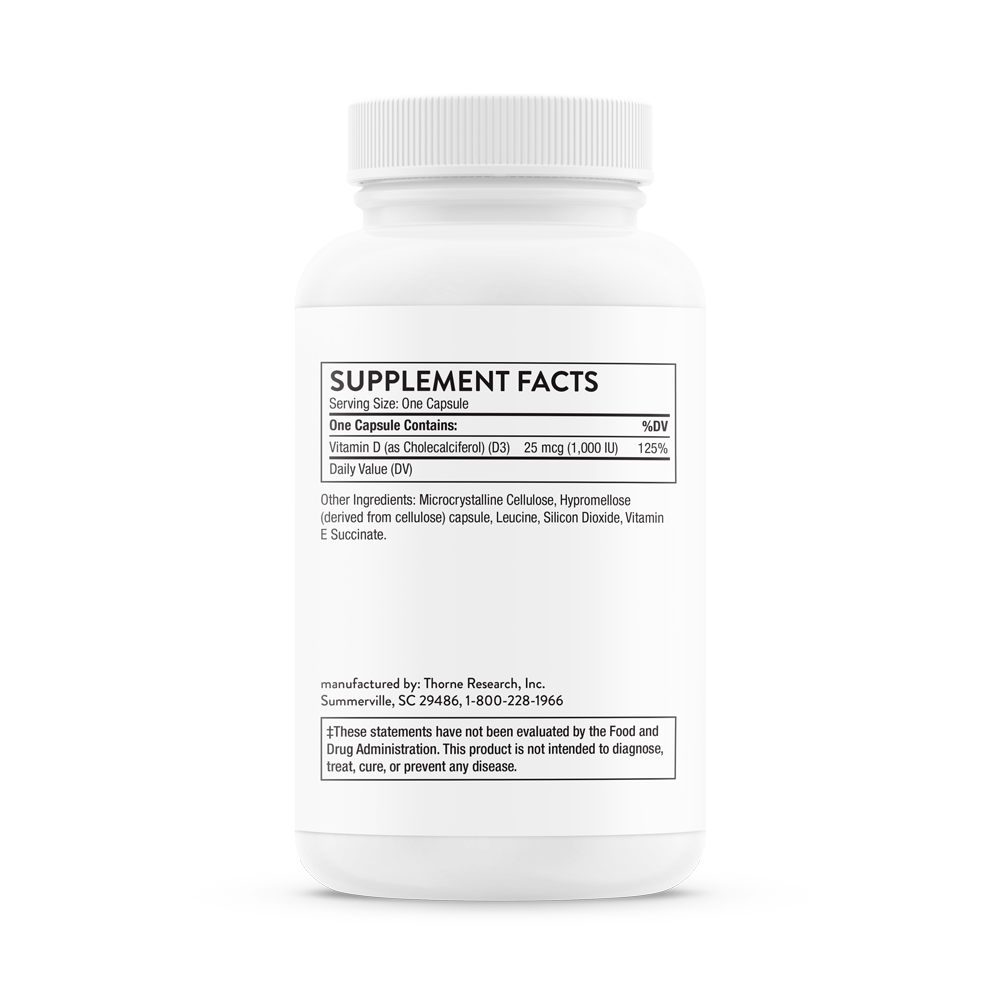 Vitamin D-1,000 - 180 Servings thumbnail 8