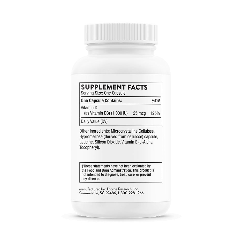 Vitamin D-1,000 - 180 Servings thumbnail 8