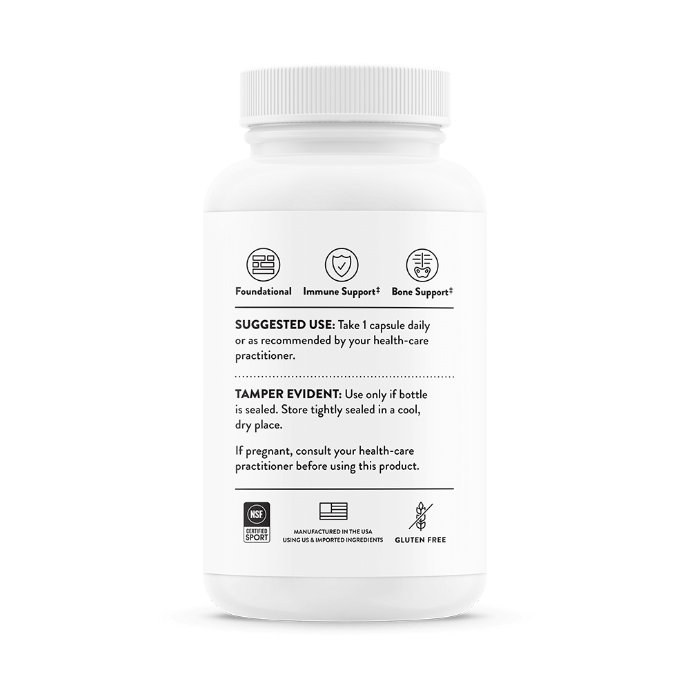 Vitamin D-5,000 - NSF Certified for Sport - 120 Servings thumbnail 7