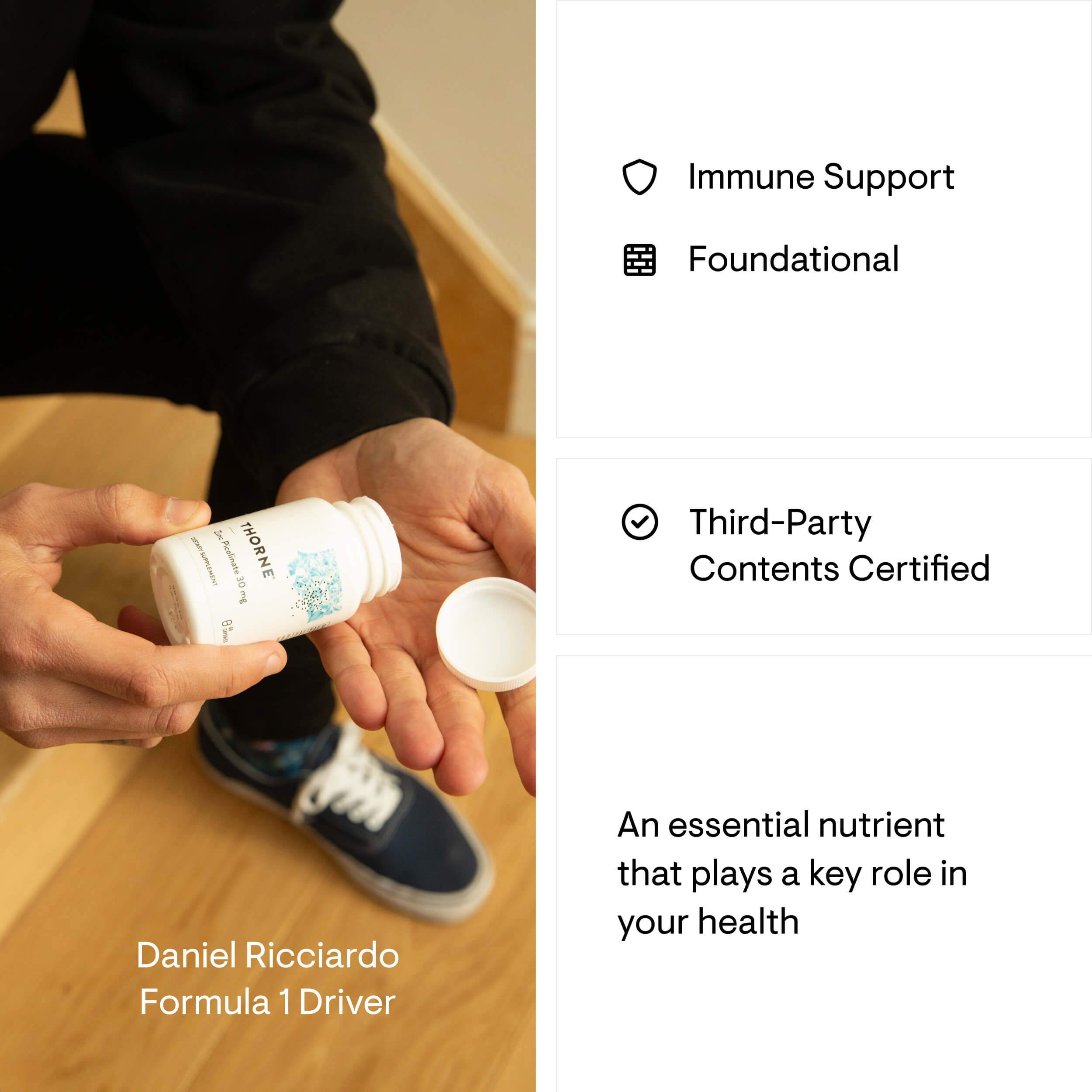 Zinc Picolinate 30 mg - 60 Servings thumbnail 2