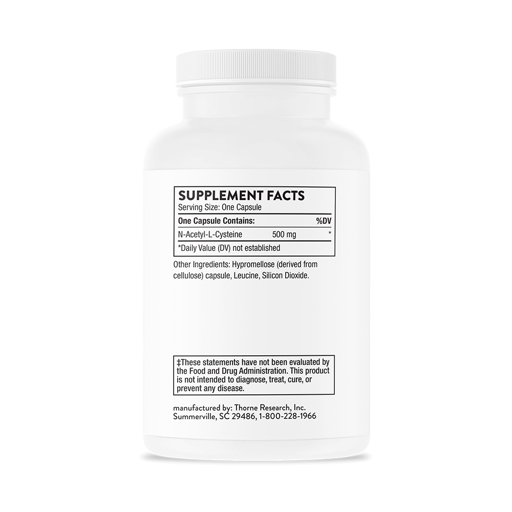 NAC - N-Acetylcysteine - 180 Servings thumbnail 8