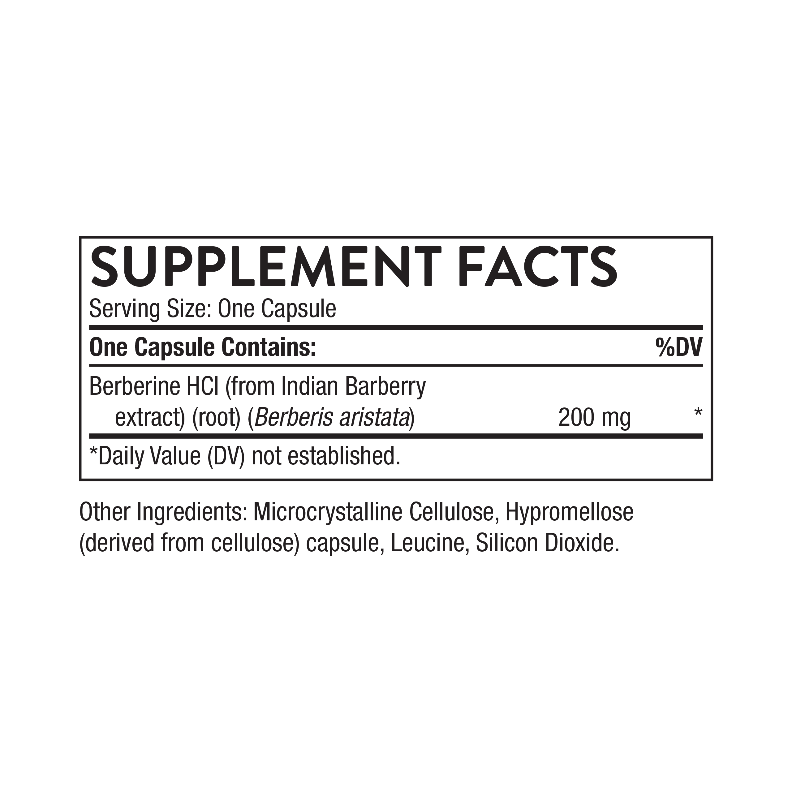 Berberine - 200 mg thumbnail 6