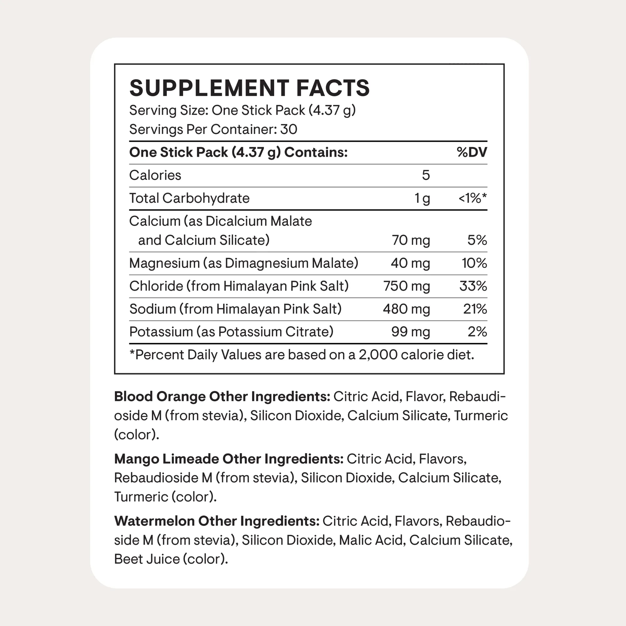 Daily Electrolytes - Variety Pack thumbnail image 5 Daily Electrolytes - Variety Pack thumbnail 5