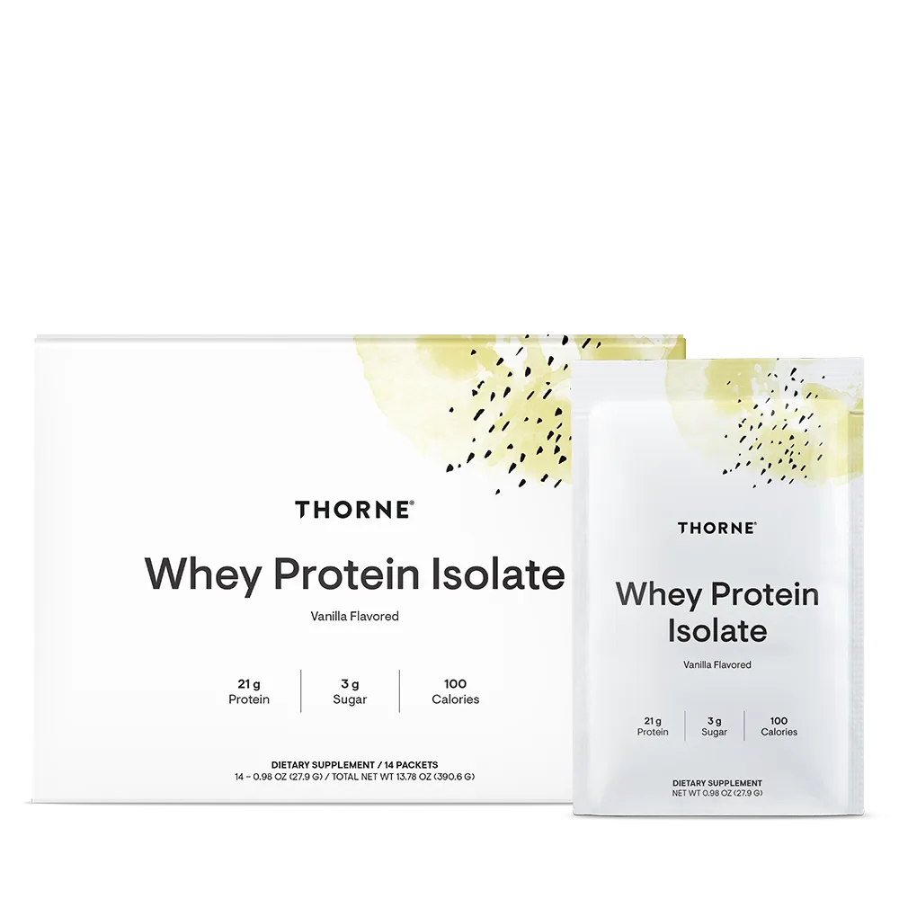 Whey Protein Isolate - Travel Packs - Vanilla