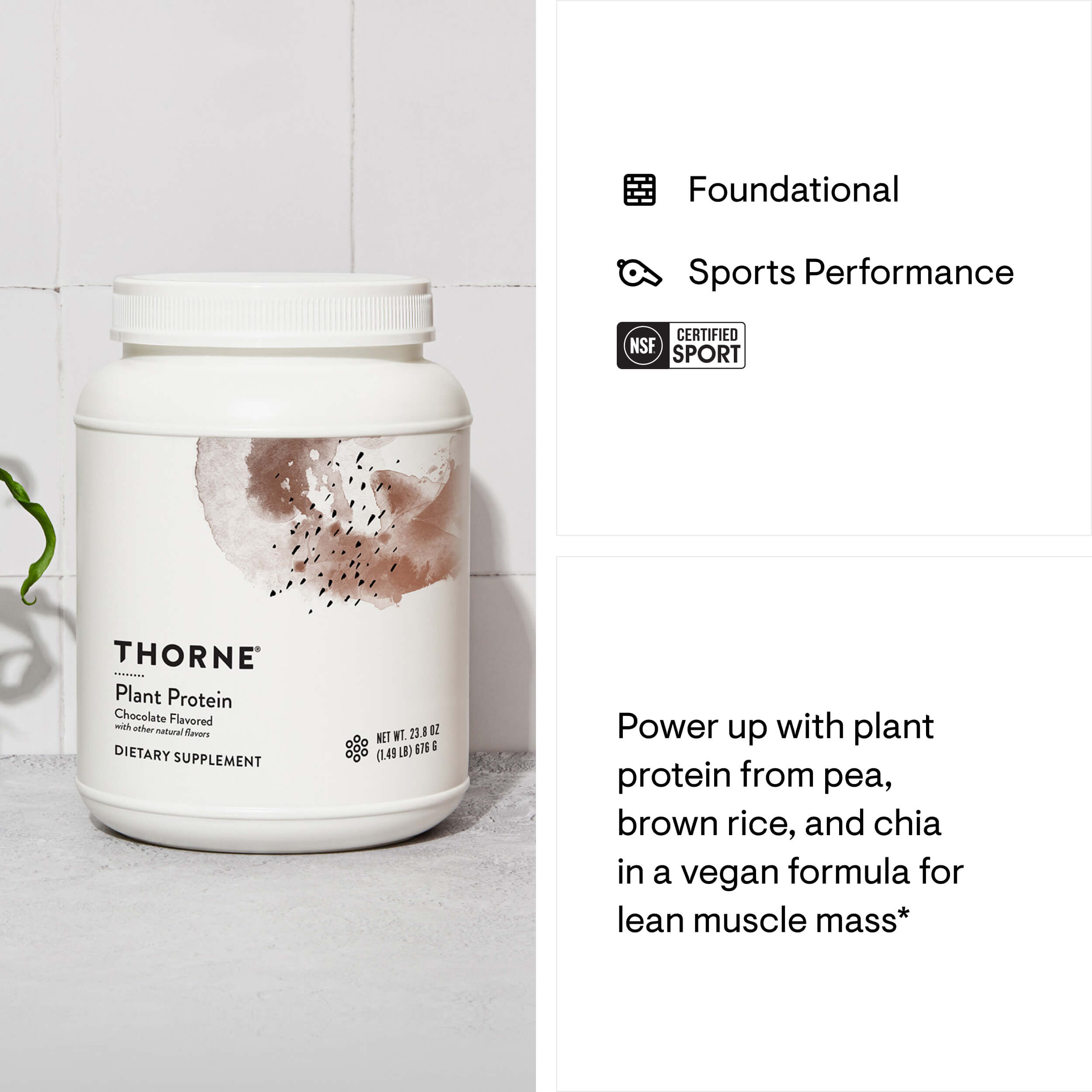 Plant Protein - Chocolate thumbnail 2