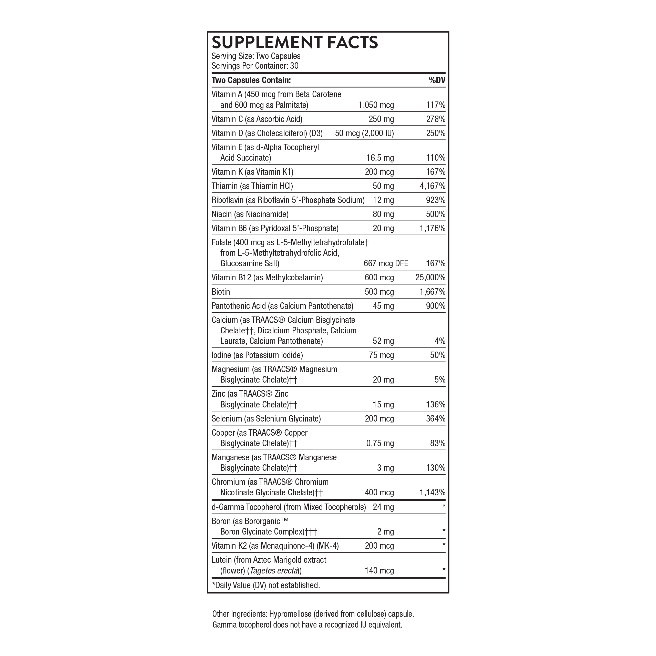 Basic Nutrients 2/Day - NSF Certified for Sport thumbnail image 6 Basic Nutrients 2/Day - NSF Certified for Sport thumbnail 6