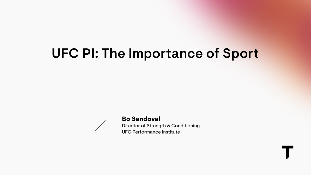 UFC PI: The Importance of Sport